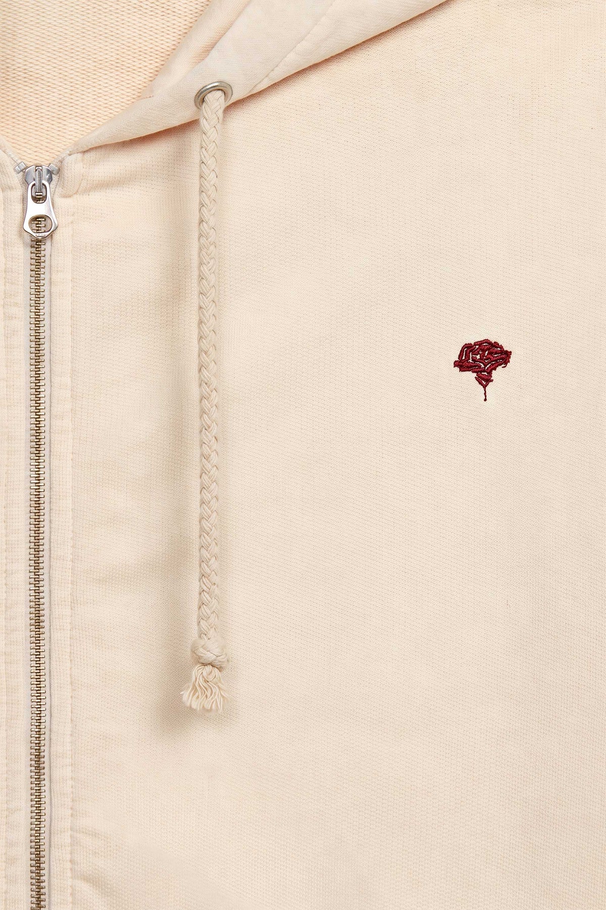 Beige Zipped Hoodie - Collaboration with Follow The Sun - Coup D'État Portugal