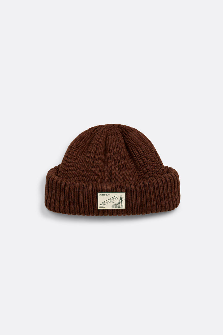 Fishermen beanie in Brown - Collaboration with Follow The Sun - Coup D'État Portugal