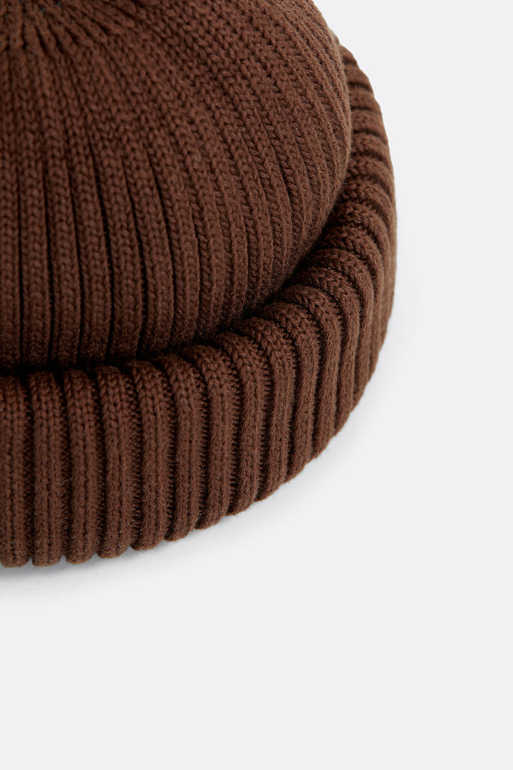Fishermen beanie in Brown - Collaboration with Follow The Sun - Coup D'État Portugal