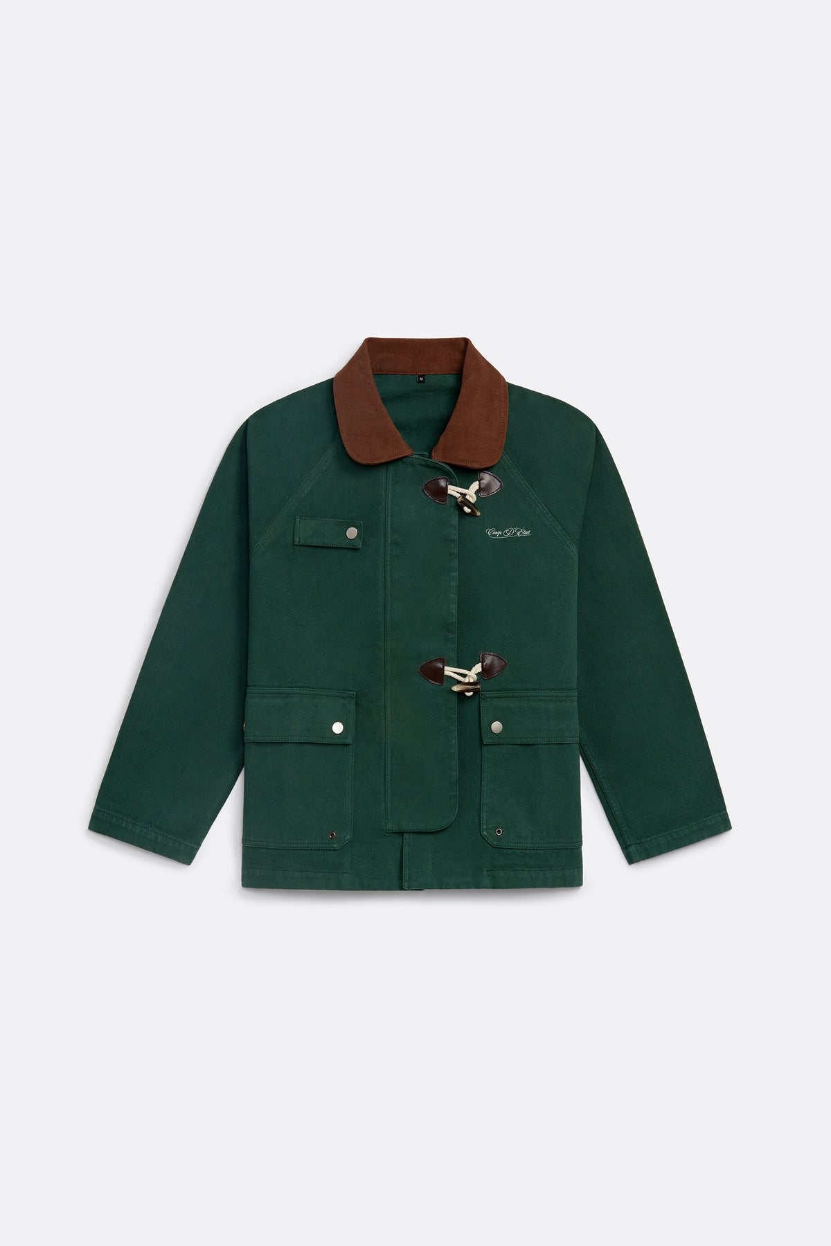 Fisherman Jacket in Green and Brown - Collaboration with Follow The Sun - Coup D'État Portugal