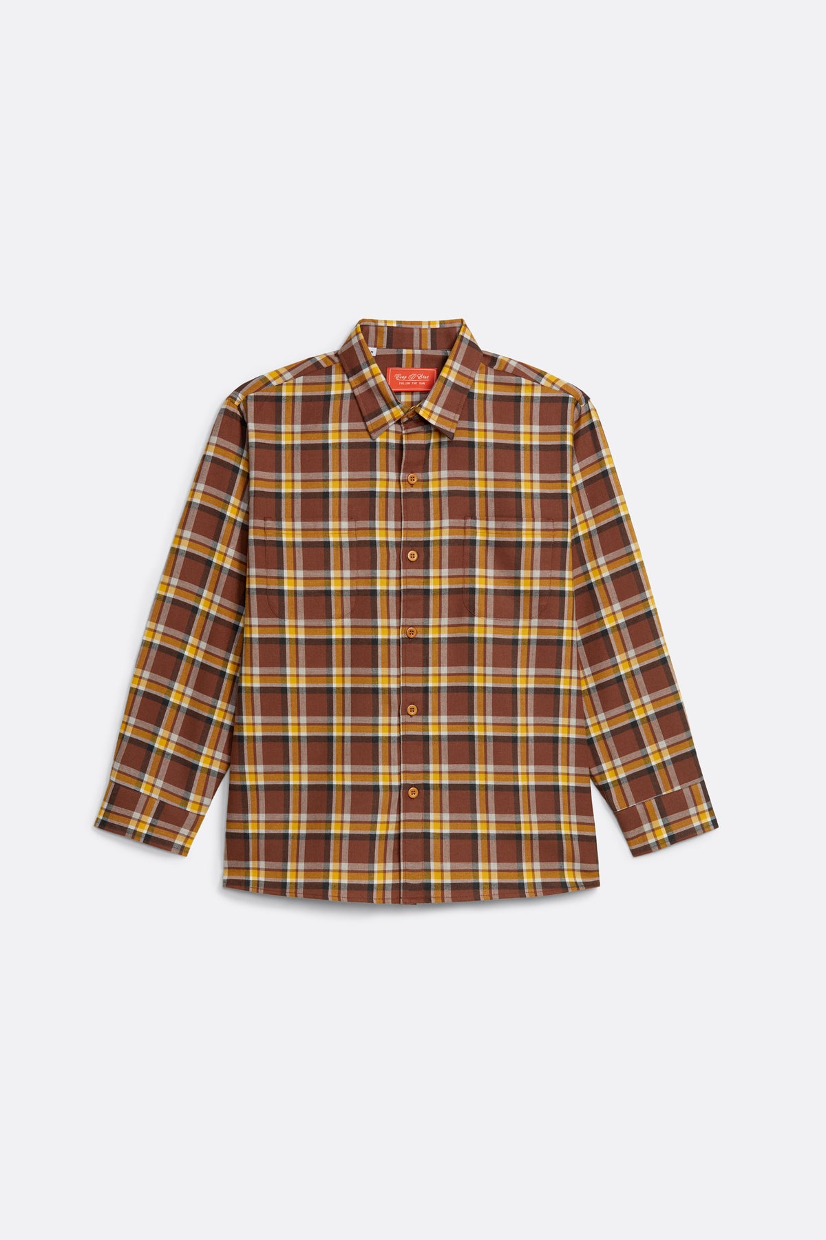 Checkered Flannel Shirt - Collaboration with Follow The Sun - Coup D'État Portugal