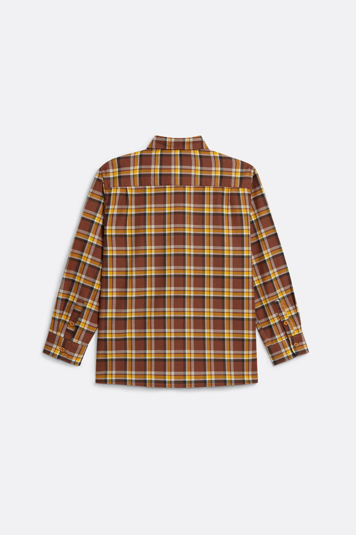 Checkered Flannel Shirt - Collaboration with Follow The Sun - Coup D'État Portugal