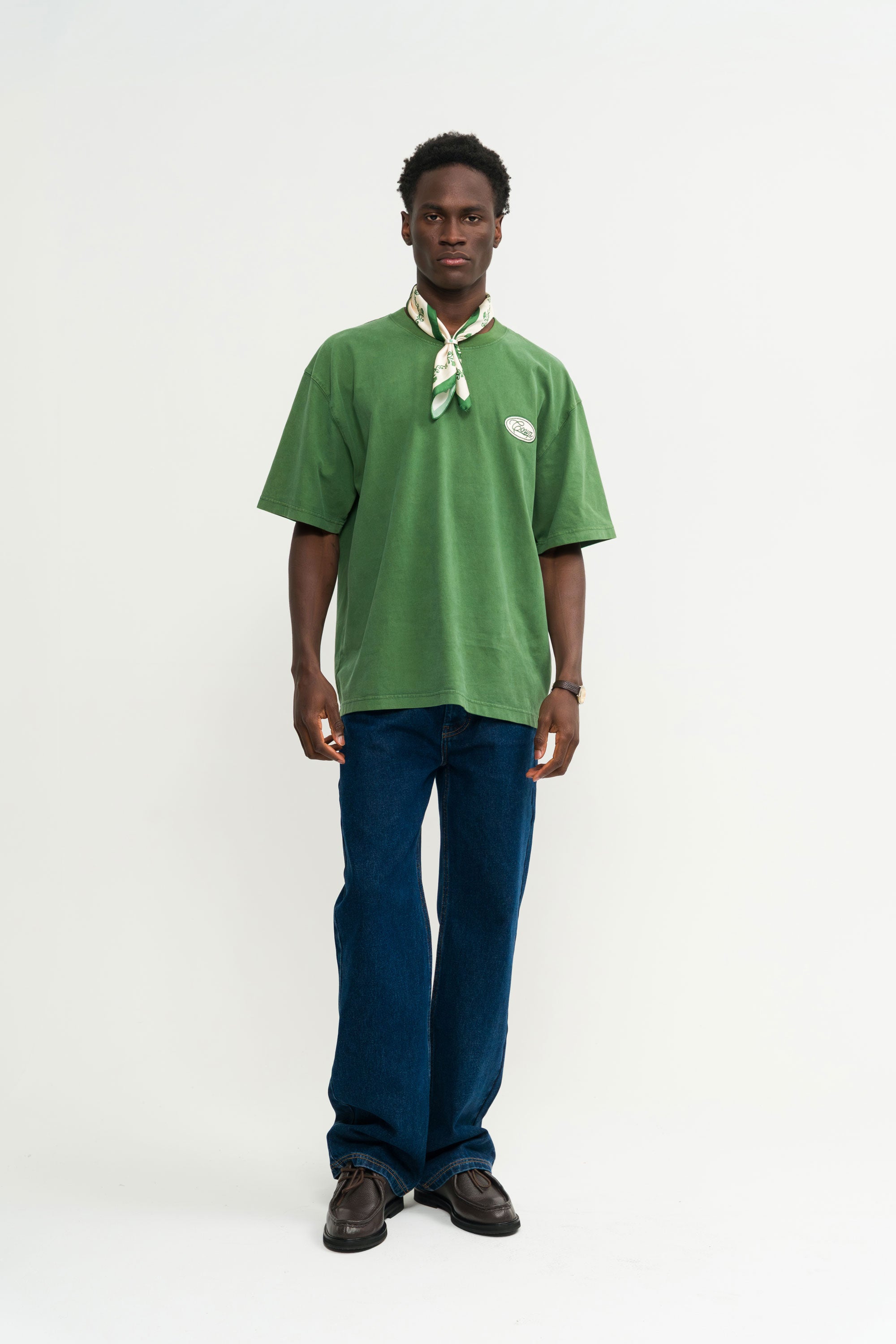 Coup On The Move T-shirt in Green - Male model - Coup D'État Portugal 