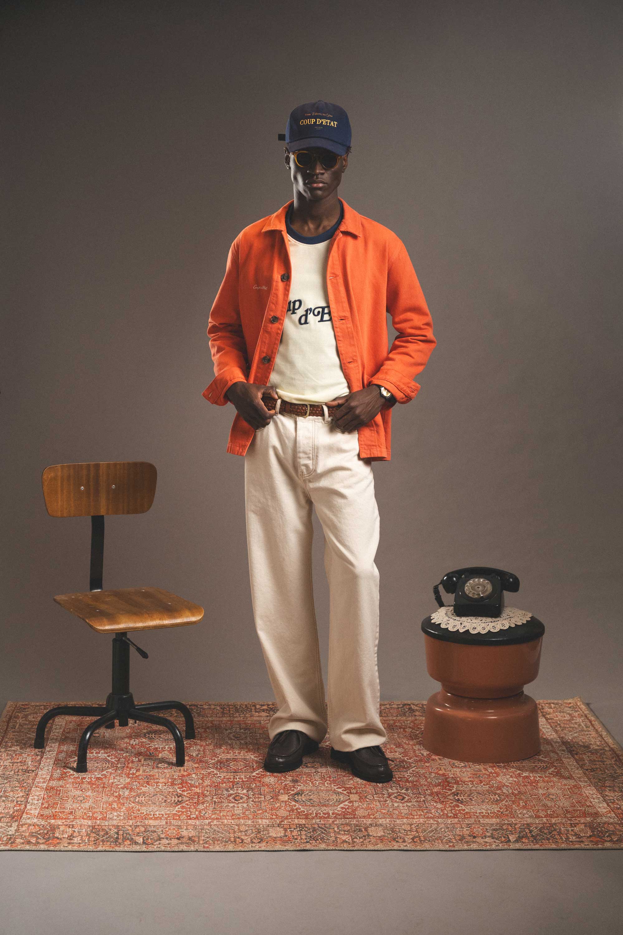 Studio Photoshoot - Male Model - Coup D'État Portugal