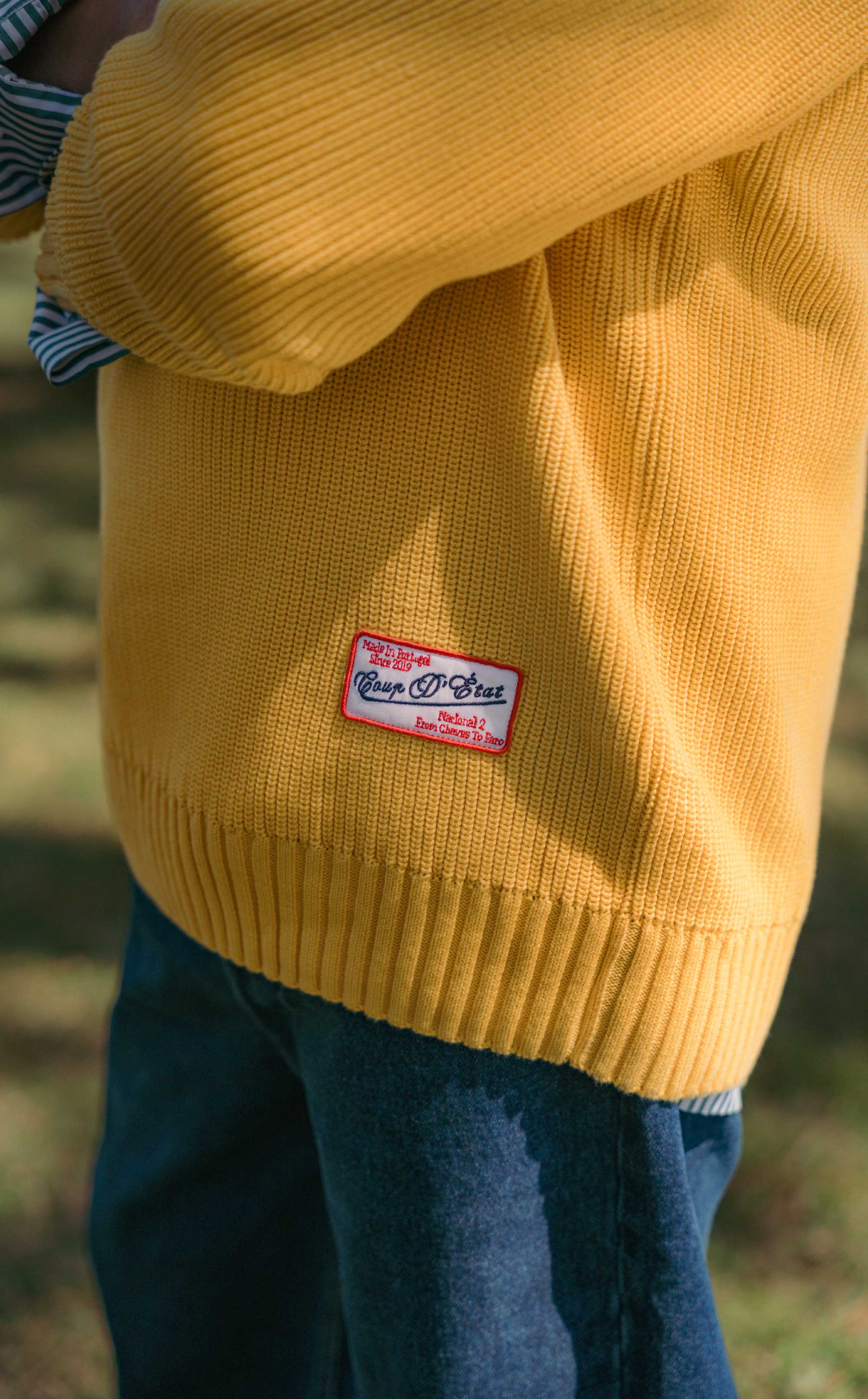 Knitted Quarter Zip