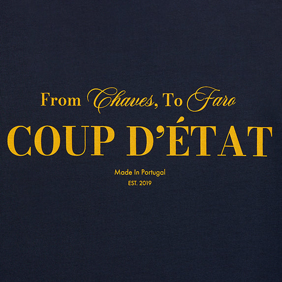 T-Shirt Regular Azul Marinho