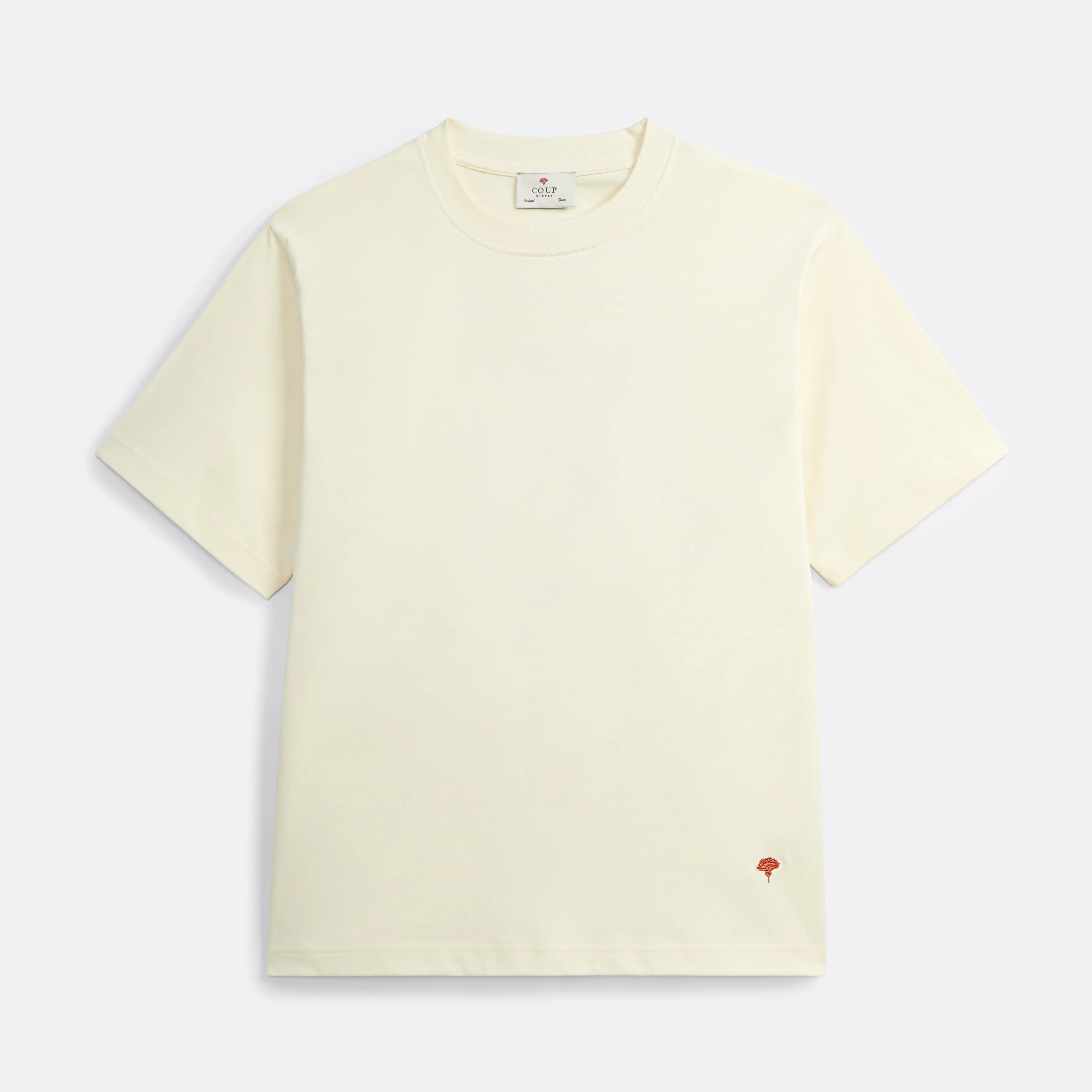 Romeu e Julieta T-Shirt in Off-White - Back Print - Coup D'État Portugal