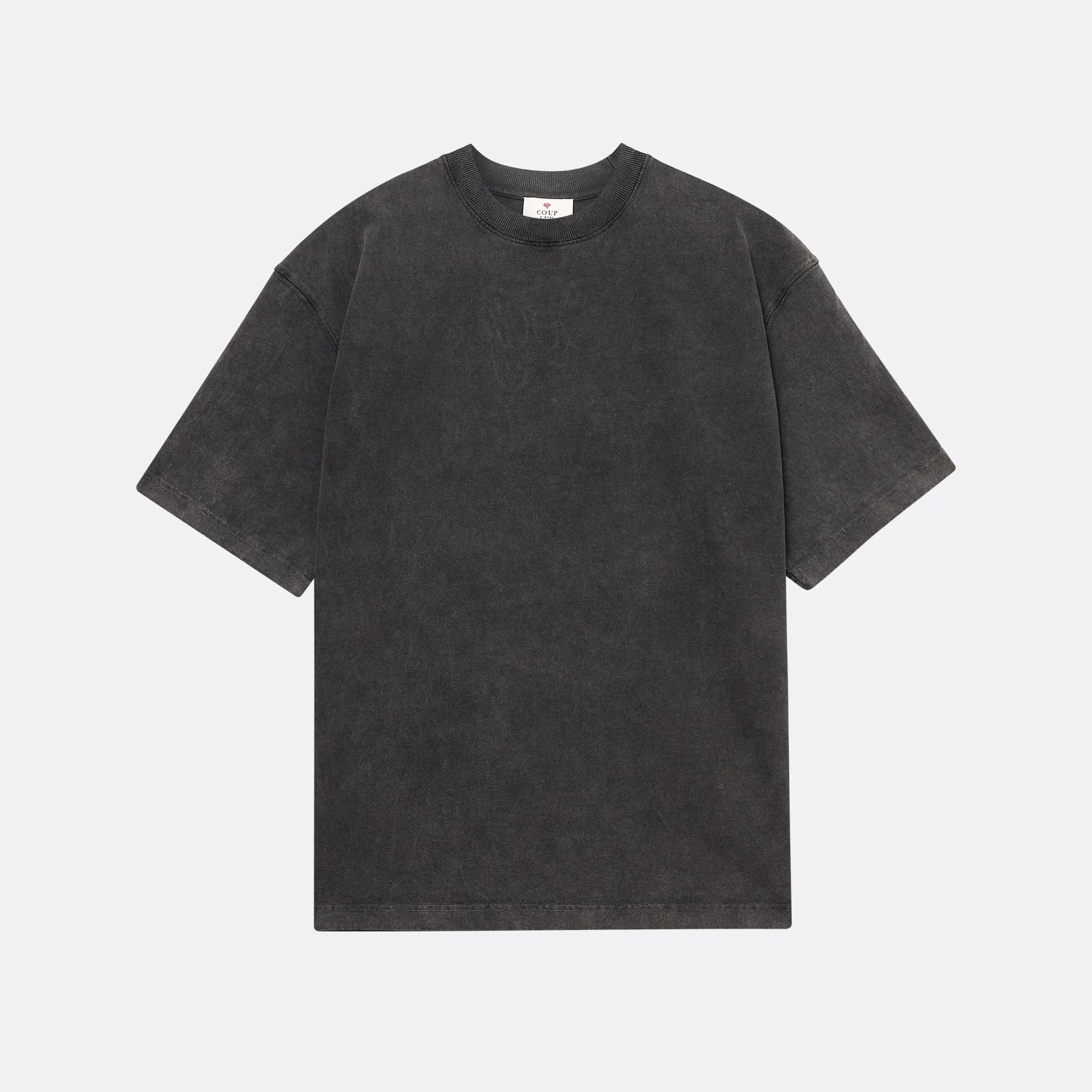 Sailing rope t-shirt in washed Black - Coup D'État Portugal