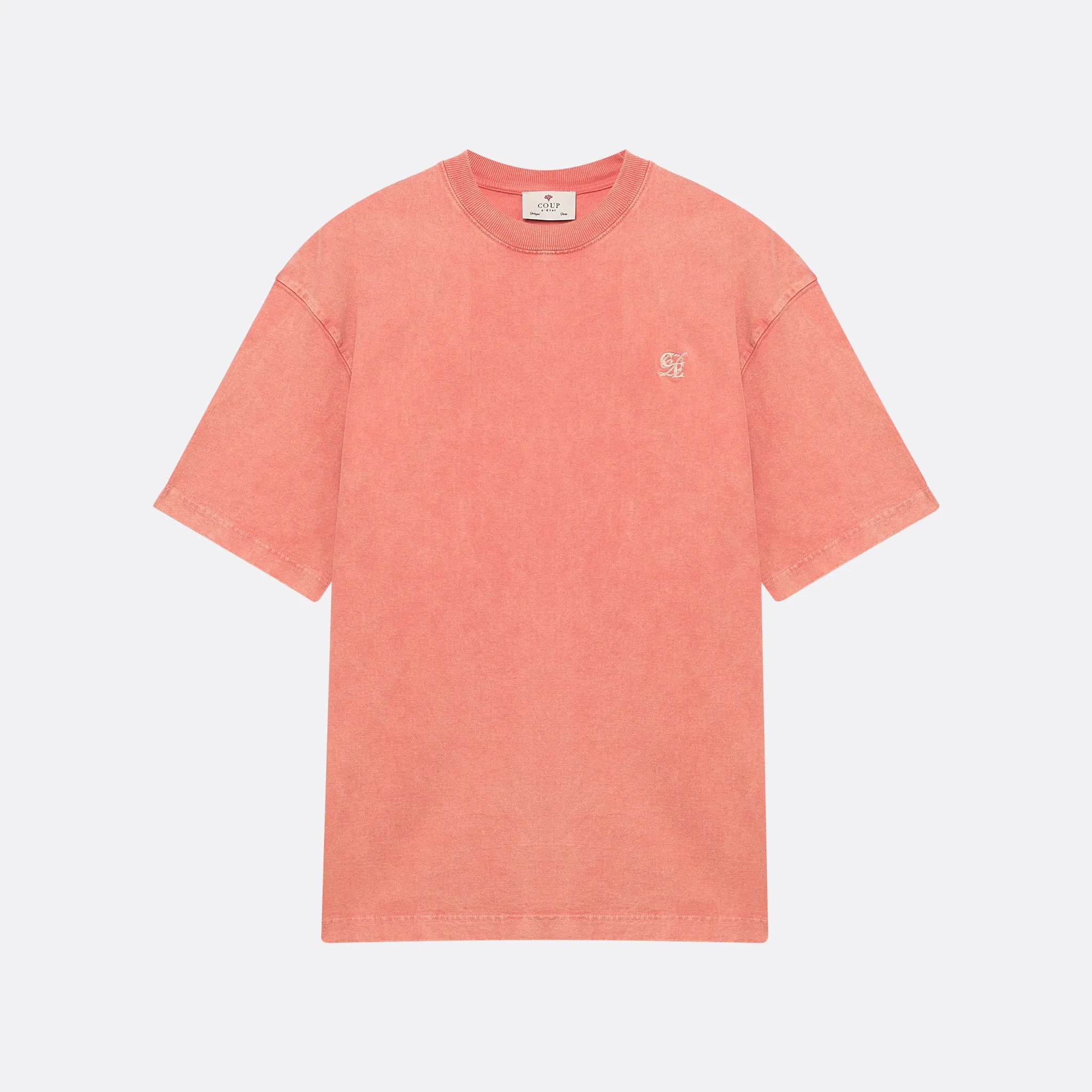 Sailing rope t-shirt in washed Red - Coup D'État Portugal