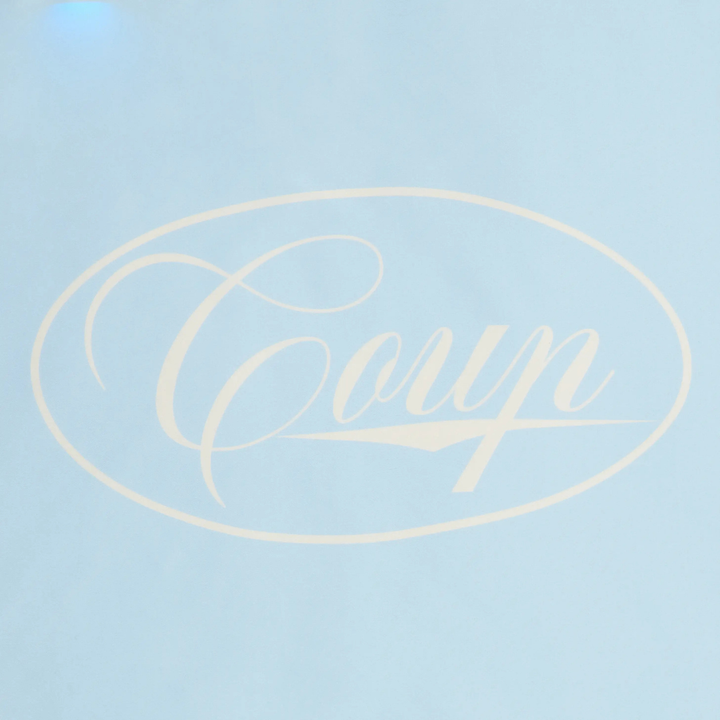 Coup logo scarf in Baby Blue - Coup D'État Portugal