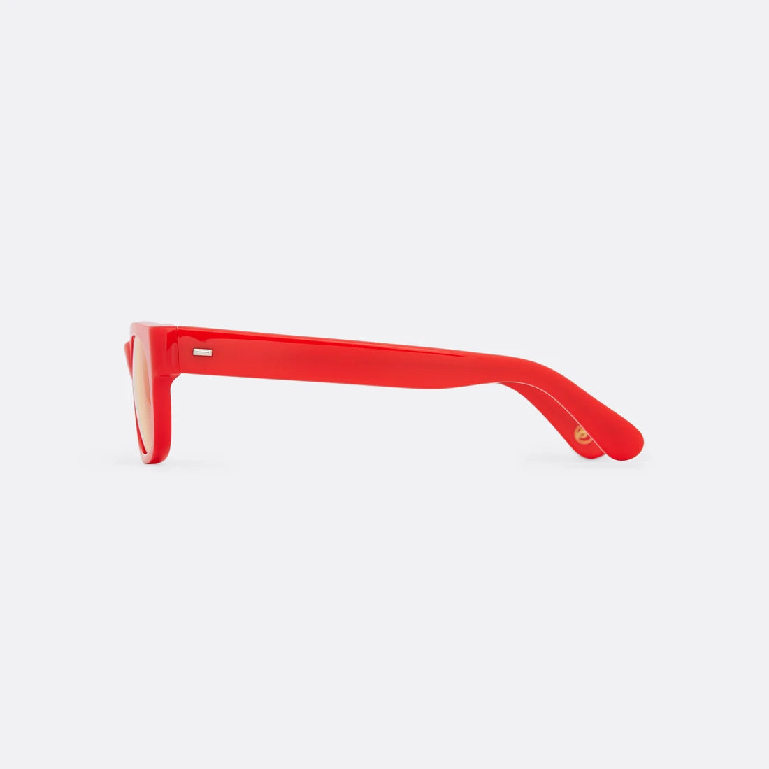 Sunglasses in Red with amber lenses - Handcrafted - Coup D'État Portugal