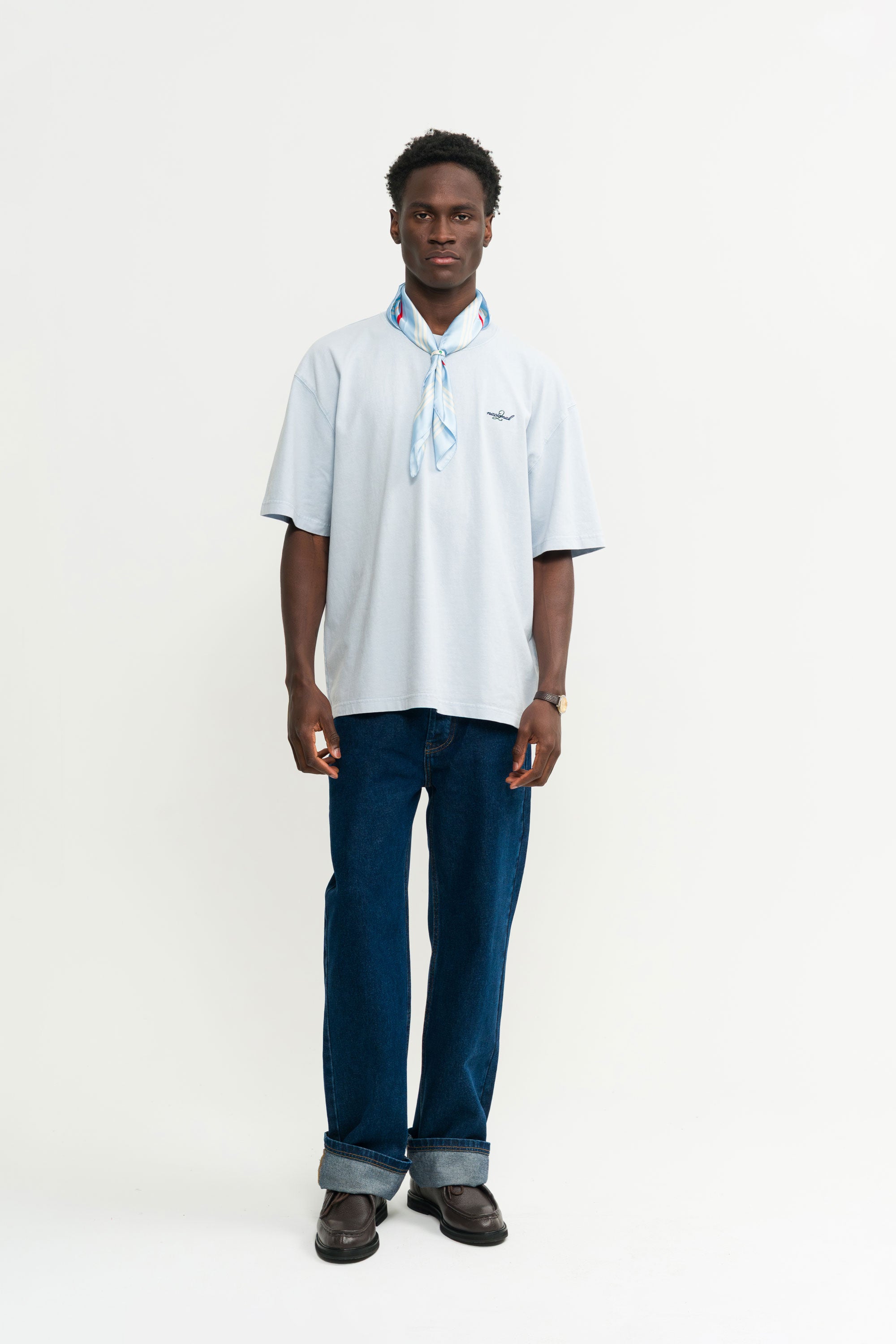 Coup Sunkissed T-Shirt in White - Male model - Coup D'État 