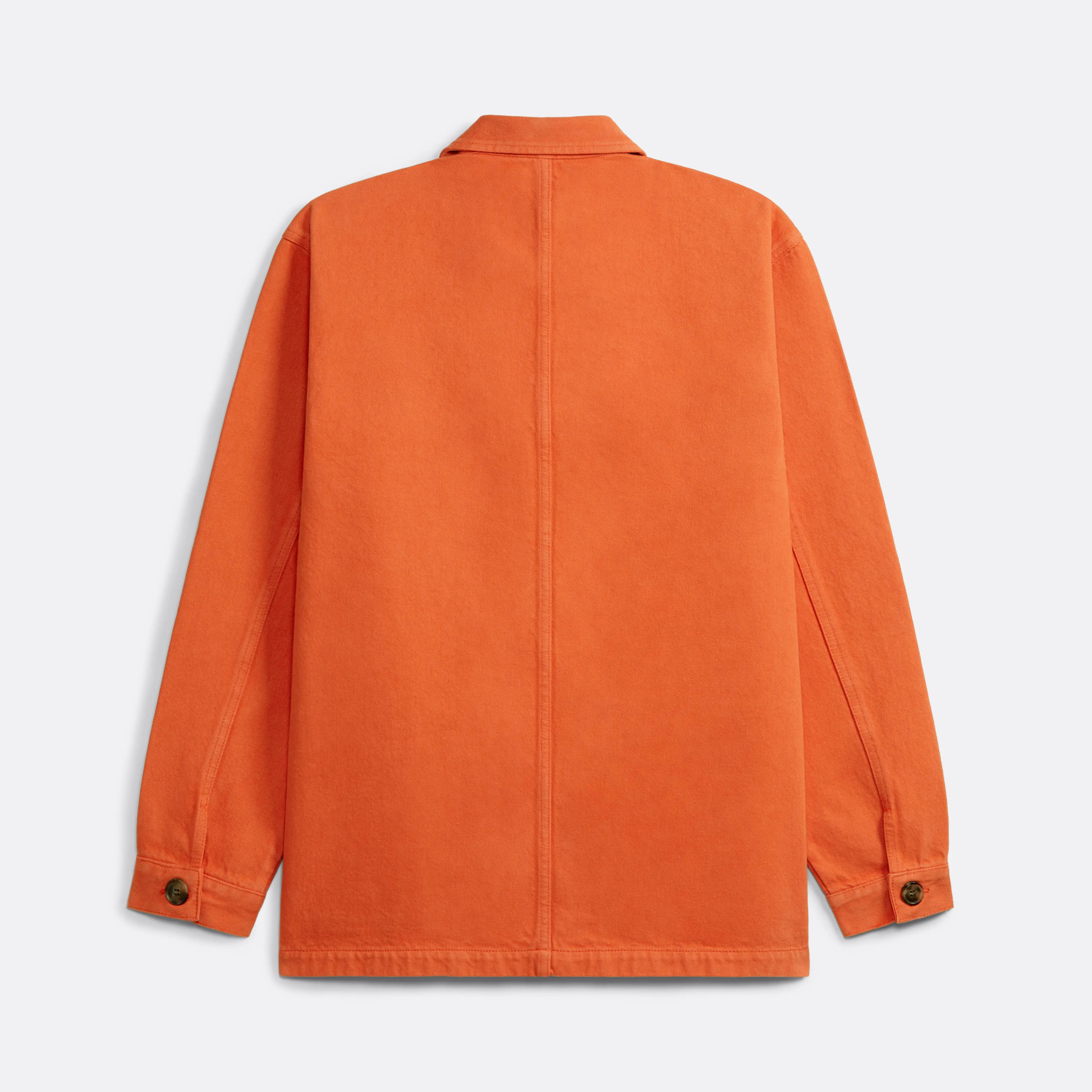 Overshirt in washed Red - Canvas - Coup D'État Portugal