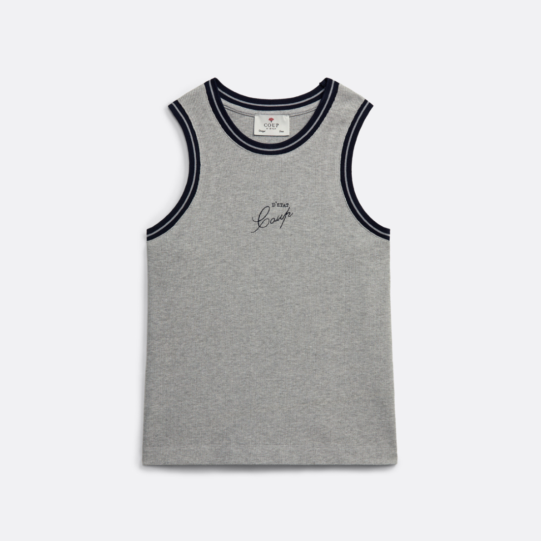 Contrasting Rib Tank