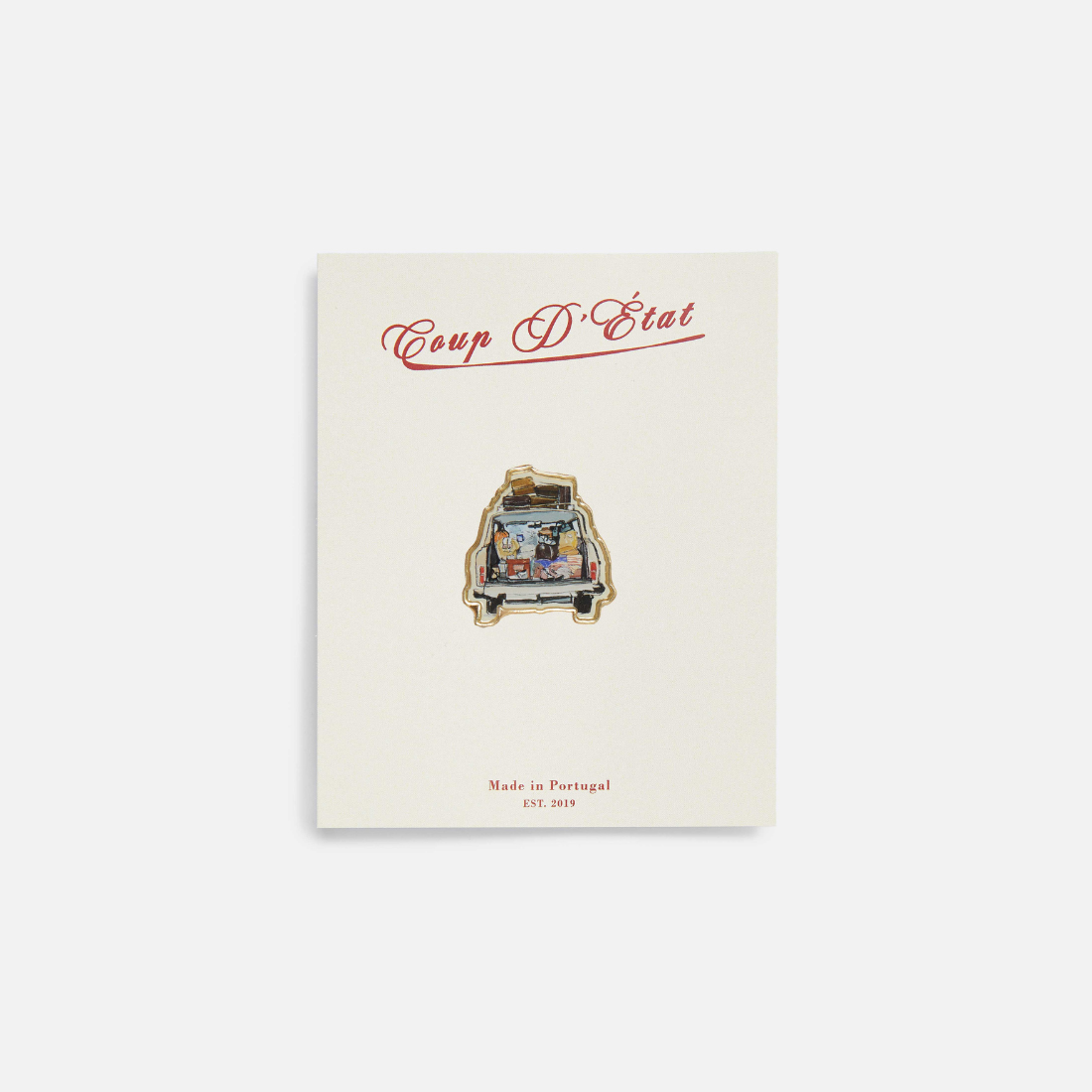 Safe Travels Pin